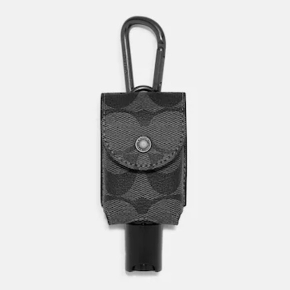 Coach Accessories Coach Hand Sanitizer Holder In Signature Canvas
